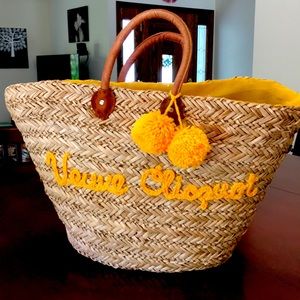 Veuve Clicquot basket bag